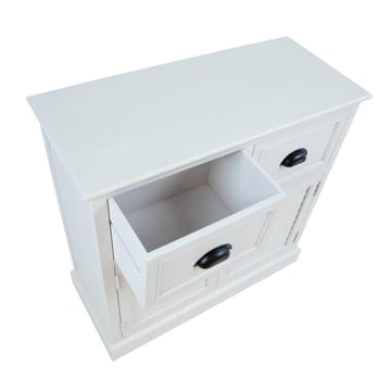 Skap HOME4YOU Meldon hvit 75x33x75 cm - Hvit - Oppbevaring - Oppbevaringsmøbler - Kommode - Entrekommode