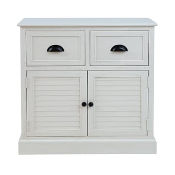 Skap HOME4YOU Meldon hvit 75x33x75 cm - Hvit - Oppbevaring - Oppbevaringsmøbler - Kommode - Entrekommode