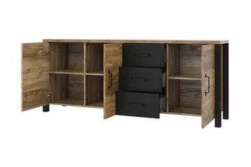 Skarebol Skap - Svart/Tre/Natur - Oppbevaring - Oppbevaringsmøbler - Sideboard & skjenker
