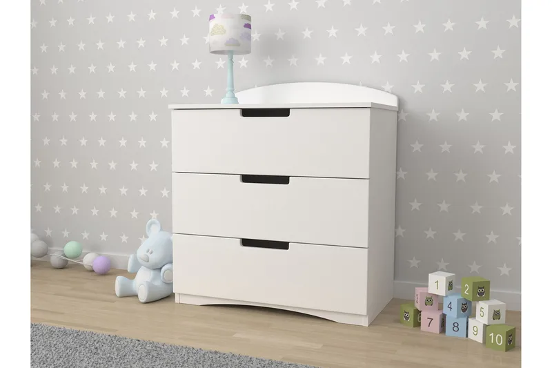 Skenninge Kommode - Hvit - Oppbevaring - Oppbevaringsmøbler - Kommode - Entrekommode