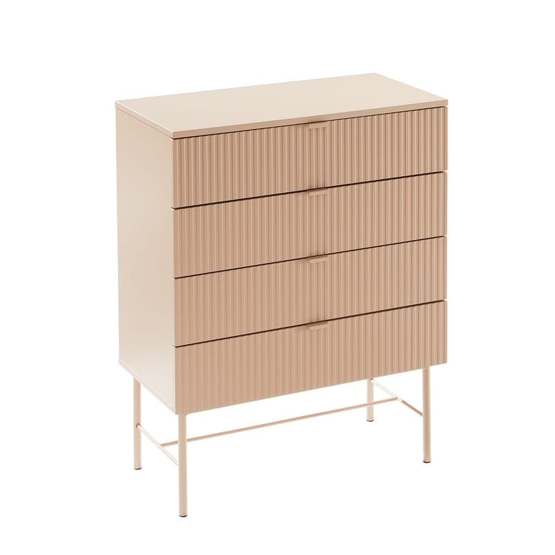 Skjenk HOME4YOU Sequence 79x40x100 cm cappuccino - cappuccino - Oppbevaring - Oppbevaringsmøbler - Kommode - Entrekommode