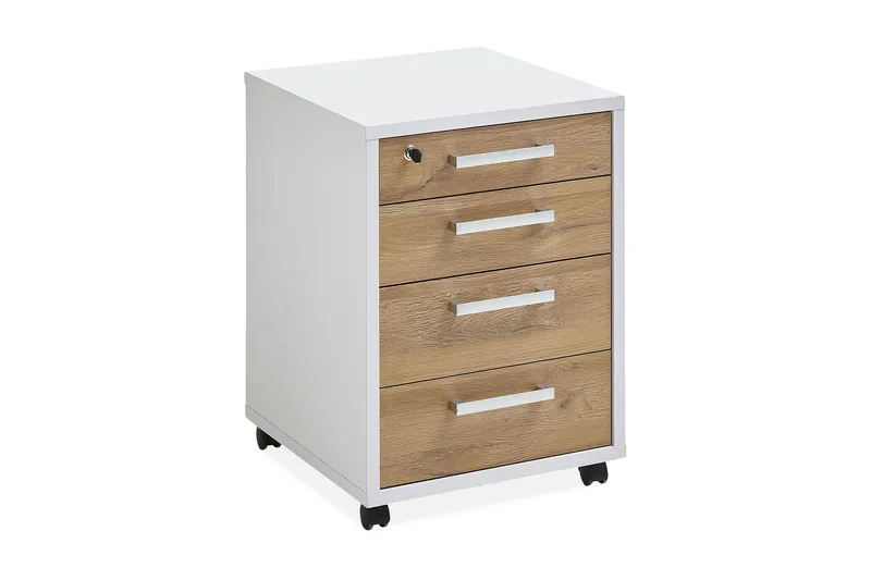 Calvia Hurts 48 cm, Hvit/Eik