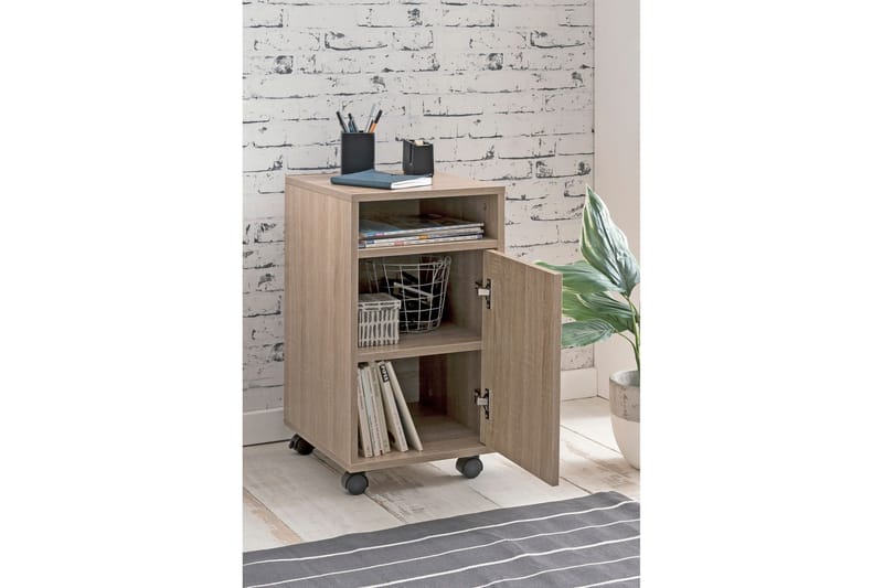 Hennefer Hurts 33x38 cm - Brun - Oppbevaring - Oppbevaringsmøbler - Kommode - Skuffeseksjon