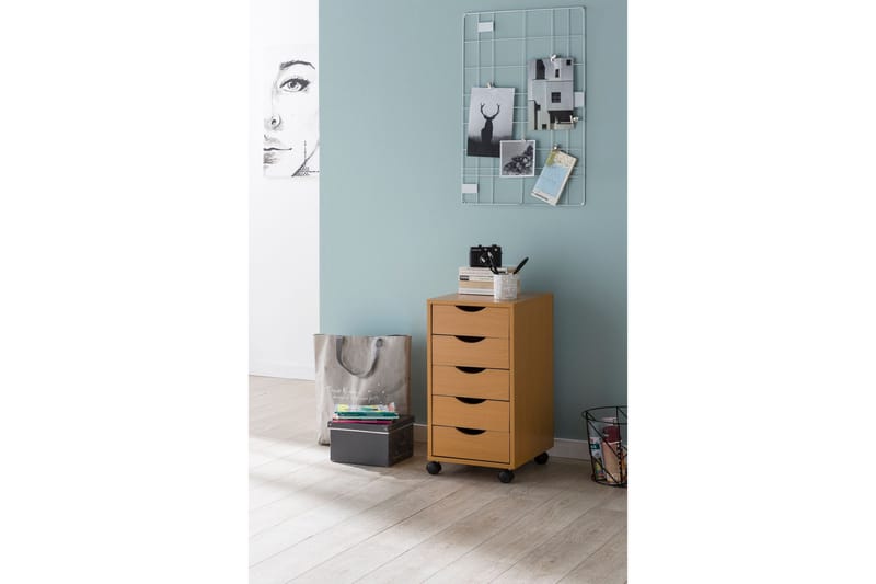 Javarris Hurts 33x38 cm - Brun - Oppbevaring - Oppbevaringsmøbler - Kommode - Skuffeseksjon