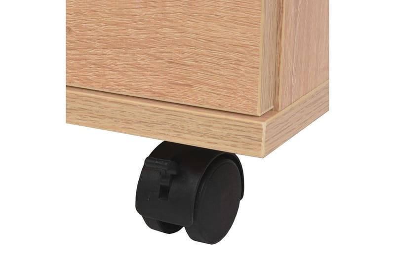 Kommode 33x45x60 cm eik - Oppbevaring - Oppbevaringsmøbler - Kommode - Skuffeseksjon