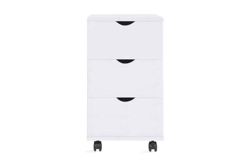 Kommode 33x45x60 cm hvit - Oppbevaring - Oppbevaringsmøbler - Kommode - Skuffeseksjon