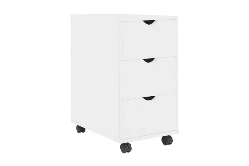 Kommode 33x45x60 cm hvit - Oppbevaring - Oppbevaringsmøbler - Kommode - Skuffeseksjon
