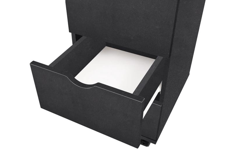 Kommode 33x45x60 cm svart - Oppbevaring - Oppbevaringsmøbler - Kommode - Skuffeseksjon