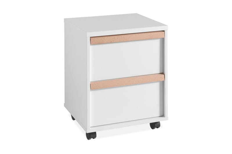 Majdis Skrivebord 48 cm - Hvit - Oppbevaring - Oppbevaringsmøbler - Kommode - Skuffeseksjon