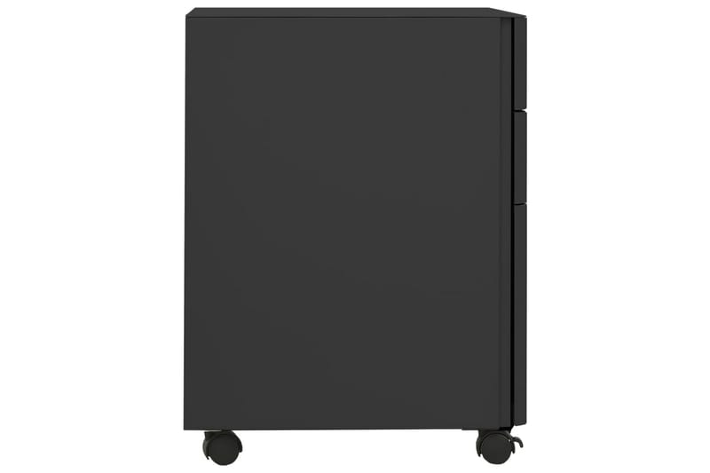 Mobilt arkivskap antrasitt 30x45x59 cm stål - Antrasittgrå - Oppbevaring - Oppbevaringsmøbler - Kommode - Skuffeseksjon