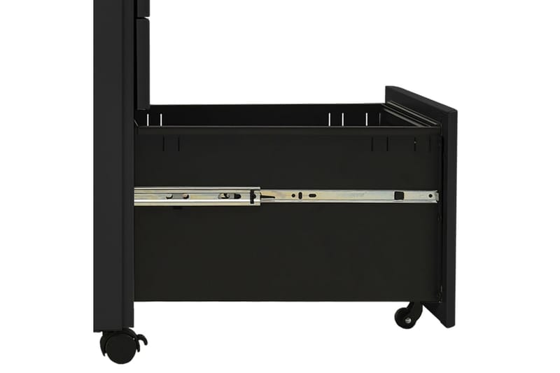 Mobilt arkivskap antrasitt 30x45x59 cm stål - Antrasittgrå - Oppbevaring - Oppbevaringsmøbler - Kommode - Skuffeseksjon