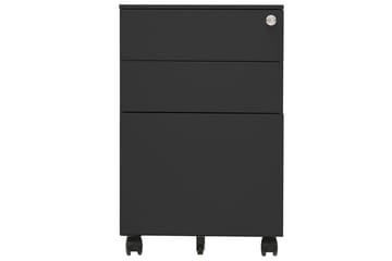 Mobilt arkivskap antrasitt 39x45x60 cm stål - Antrasittgrå - Oppbevaring - Oppbevaringsmøbler - Kommode - Skuffeseksjon