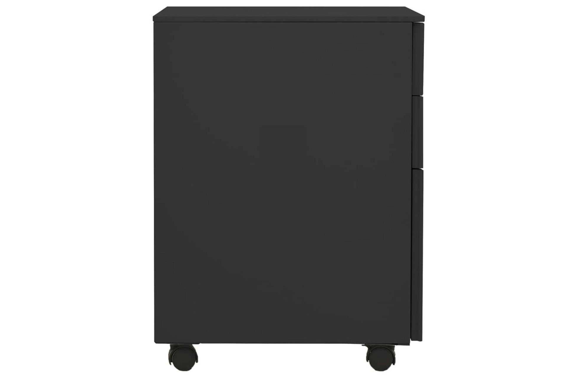 Mobilt arkivskap antrasitt 39x45x60 cm stål - Antrasittgrå - Oppbevaring - Oppbevaringsmøbler - Kommode - Skuffeseksjon