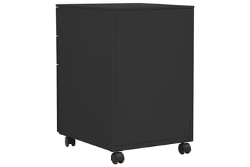 Mobilt arkivskap antrasitt 39x45x60 cm stål - Antrasittgrå - Oppbevaring - Oppbevaringsmøbler - Kommode - Skuffeseksjon