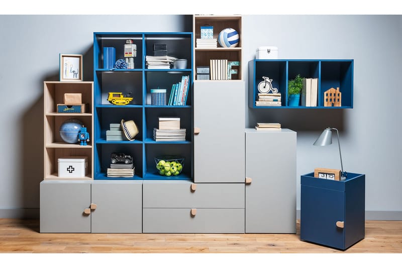 STIGE Hurts Blue - VOX - Oppbevaring - Oppbevaringsmøbler - Kommode - Skuffeseksjon