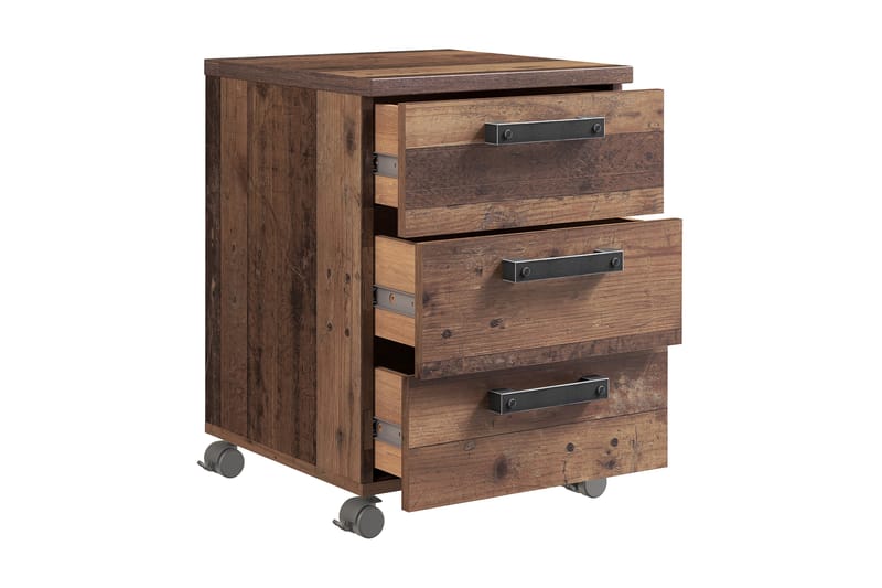 Torelles Vondt 60x41 cm - Brun / Grå - Oppbevaring - Oppbevaringsmøbler - Kommode - Skuffeseksjon