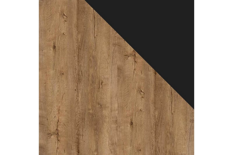 Soho Kommode 41x120 cm LED-belysning - Eik/Svart/Hvit - Oppbevaring - Gangoppbevaring