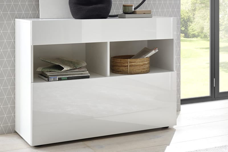 Sorano Kommode 111 cm - Hvit - Oppbevaring - Oppbevaringsmøbler - Kommode