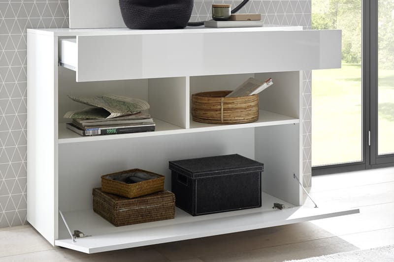 Sorano Kommode 111 cm - Hvit - Oppbevaring - Oppbevaringsmøbler - Kommode