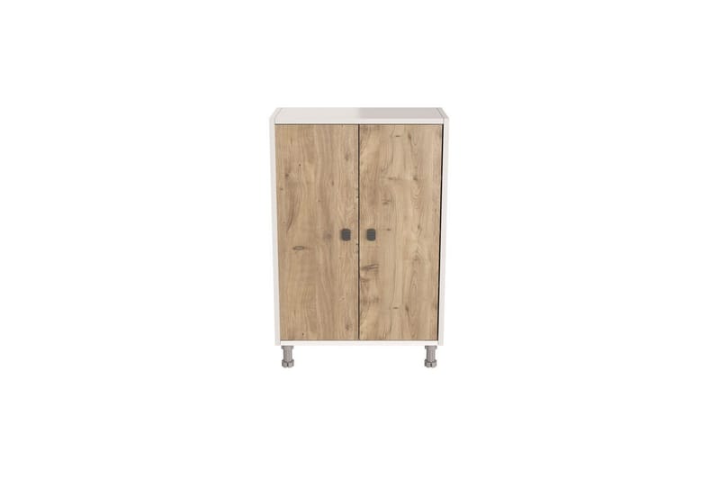 Sourav Kommode 59 cm - Brun/Hvit - Oppbevaring - Oppbevaringsmøbler - Kommode - Entrekommode