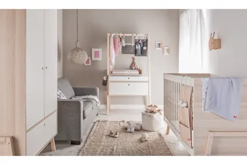 Spot Kommode Tre / Natur / Hvit - VOX - Oppbevaring - Oppbevaringsmøbler - Kommode - Entrekommode