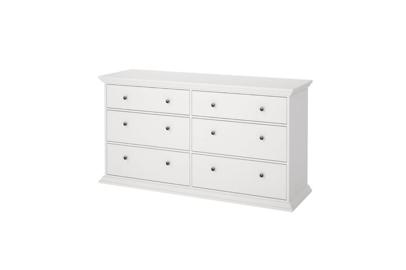 Suneta Kommode 163 cm - Hvit - Oppbevaring - Oppbevaringsmøbler - Kommode