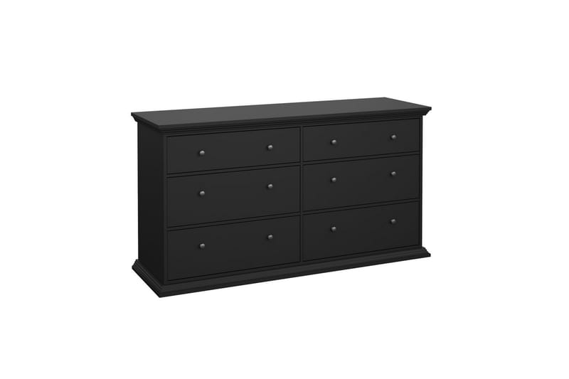 Suneta Kommode 163 cm - Svart - Oppbevaring - Oppbevaringsmøbler - Kommode