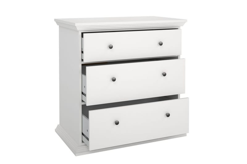 Suneta Kommode 86 cm - Hvit - Oppbevaring - Oppbevaringsmøbler - Kommode