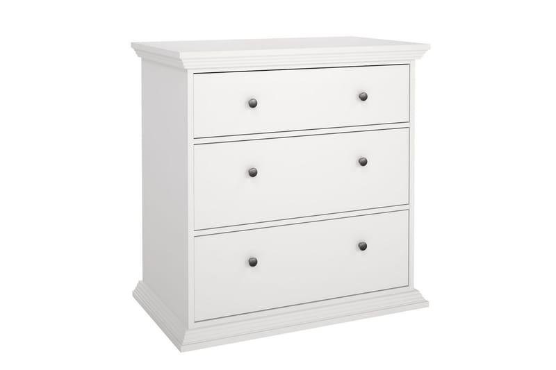Suneta Kommode 86 cm - Hvit - Oppbevaring - Oppbevaringsmøbler - Kommode