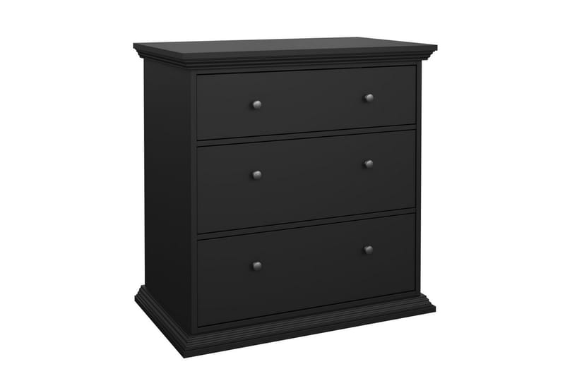 Suneta Kommode 86 cm - Svart - Oppbevaring - Oppbevaringsmøbler - Kommode