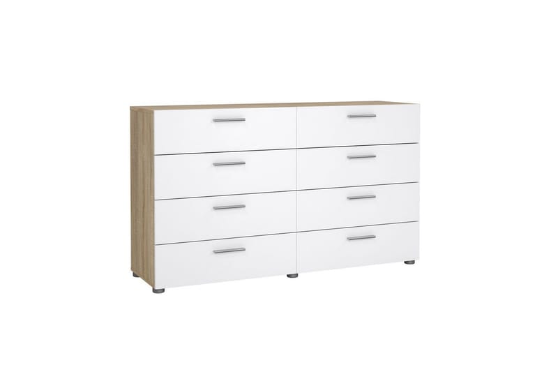 Suntia Kommode 140 cm - Hvit - Oppbevaring - Oppbevaringsmøbler - Kommode