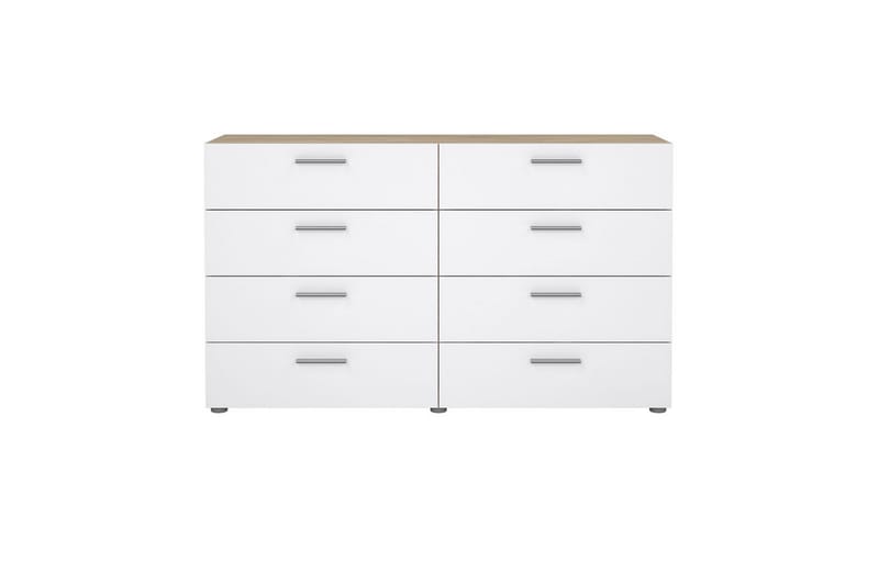 Suntia Kommode 140 cm - Natur/Hvit - Oppbevaring - Oppbevaringsmøbler - Kommode