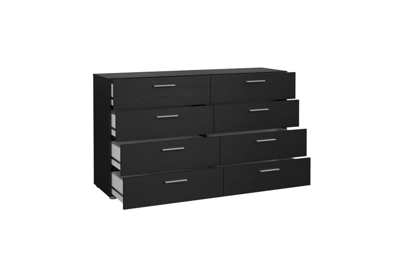 Suntia Kommode 140 cm - Svart - Oppbevaring - Oppbevaringsmøbler - Kommode