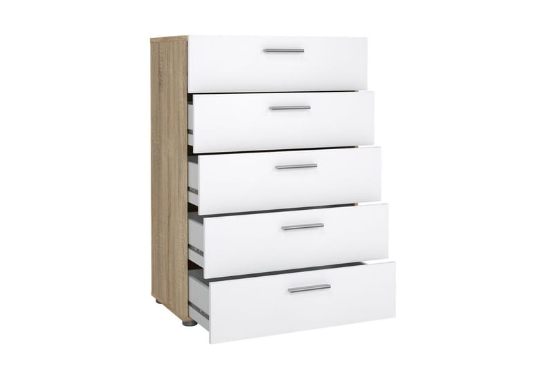 Suntia Kommode 70 cm - Natur/Hvit - Oppbevaring - Oppbevaringsmøbler - Kommode - Entrekommode