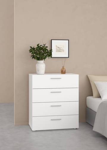 Suntia Kommode med 4 skuffer 70x40x82 cm - Oppbevaring - Oppbevaringsmøbler - Kommode - Entrekommode