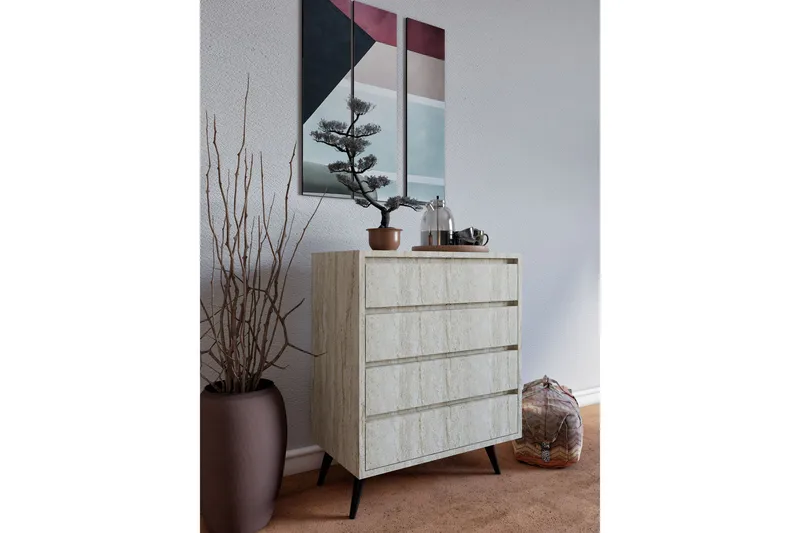 Suvera Kommode 70 cm - Beige - Oppbevaring - Oppbevaringsmøbler - Kommode - Entrekommode
