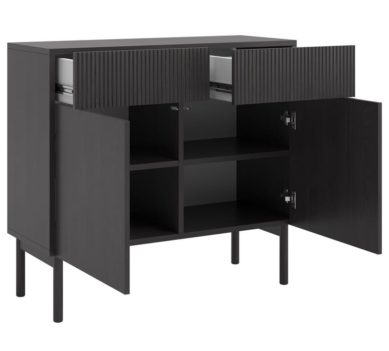 Takayo Kommode 100 cm - Svart - Oppbevaring - Oppbevaringsmøbler - Kommode - Entrekommode