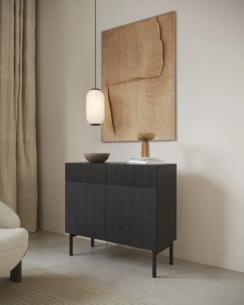 Takayo Kommode 100 cm - Svart - Oppbevaring - Oppbevaringsmøbler - Kommode - Entrekommode