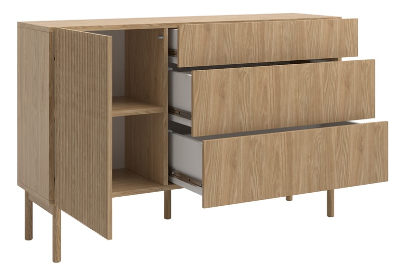 Takayo Kommode 140 cm - Eik - Oppbevaring - Oppbevaringsmøbler - Kommode