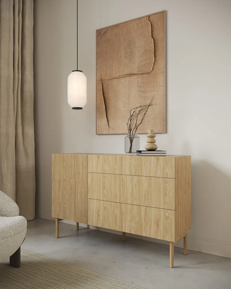 Takayo Kommode 140 cm - Eik - Oppbevaring - Oppbevaringsmøbler - Kommode