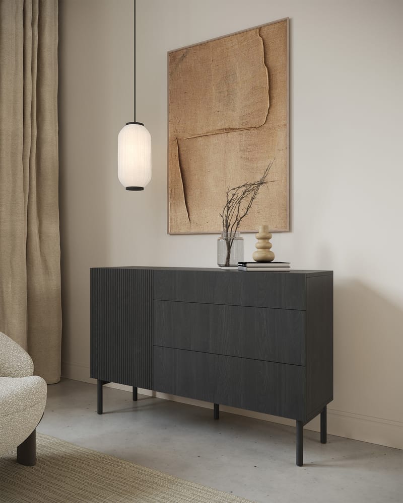 Takayo Kommode 140 cm - Svart - Oppbevaring - Oppbevaringsmøbler - Kommode