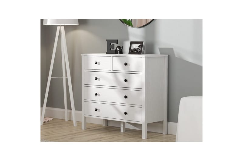 Talven Kommode 90 cm - Natur/Hvit - Oppbevaring - Oppbevaringsmøbler - Kommode - Entrekommode