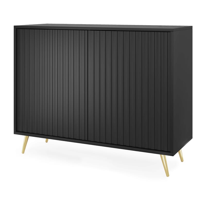 Tapas Kommode 104 cm - Svart - Oppbevaring - Oppbevaringsmøbler - Kommode
