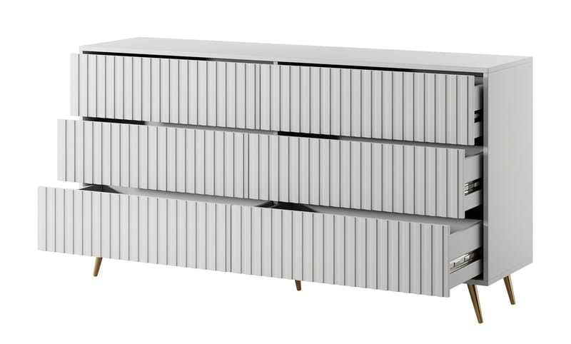 Tapas Kommode 154 cm - Hvit - Oppbevaring - Oppbevaringsmøbler - Kommode