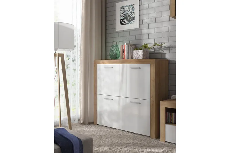 Tarka Kommode - Tre/Natur/Hvit - Oppbevaring - Oppbevaringsmøbler - Kommode