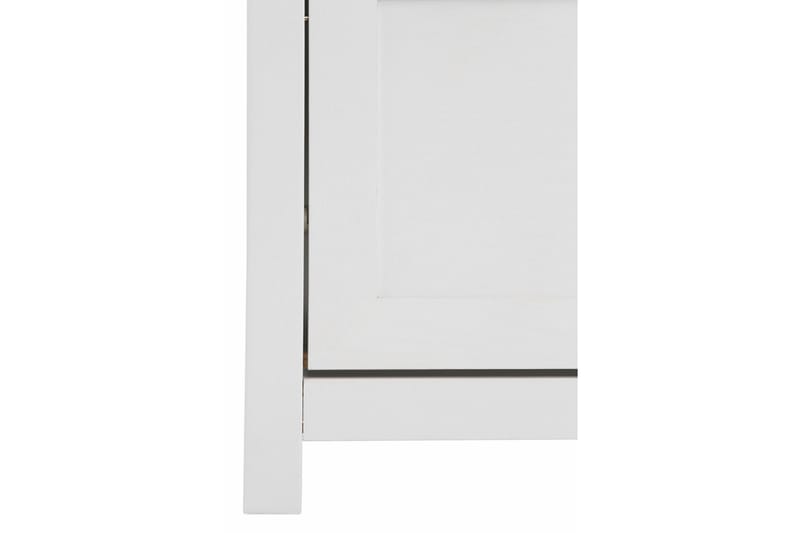 Temse Skoskap 125 cm - Hvit / Brun - Oppbevaring - Oppbevaringsmøbler - Kommode