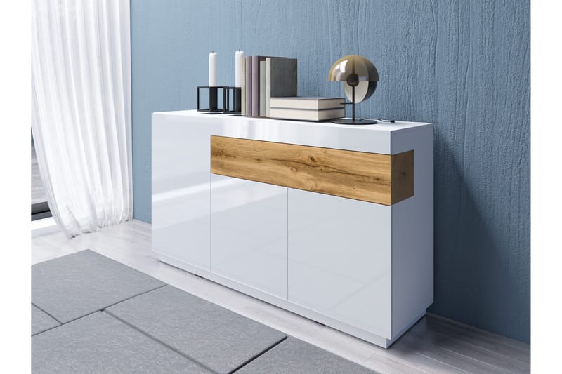 Tomeka Byrå - Hvit | Tre - Oppbevaring - Oppbevaringsmøbler - Kommode