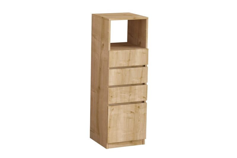 Tyven Kommode 40 cm - Rødfarget tre - Oppbevaring - Oppbevaringsmøbler - Kommode - Entrekommode