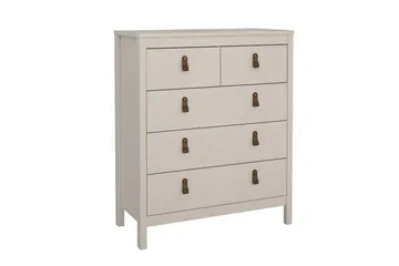 Vallvidera Kommode 82 cm - Beige - Oppbevaring - Oppbevaringsmøbler - Kommode - Entrekommode