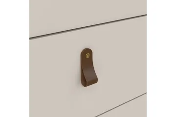 Vallvidera Kommode 82 cm - Beige - Oppbevaring - Oppbevaringsmøbler - Kommode - Entrekommode
